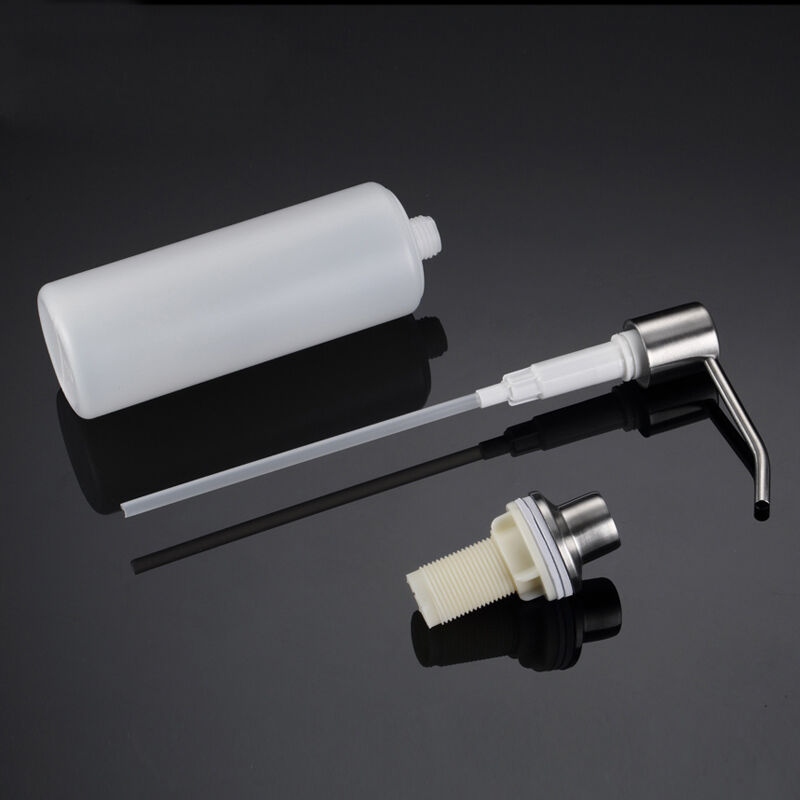 DETBOM厨房皂液器不锈钢水槽用皂液器洗洁精瓶洗菜盆配件水槽用拉