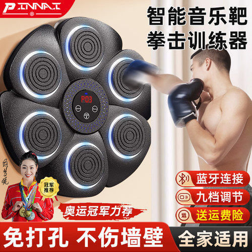 音乐拳击机墙靶家用训练