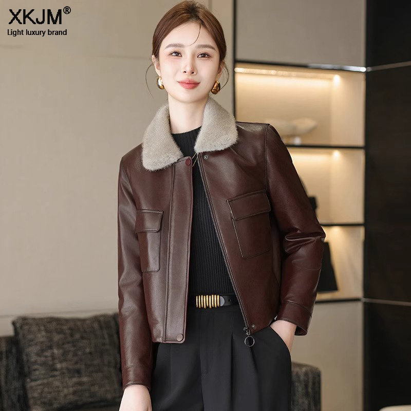 海宁真皮羽绒服女2026年冬季