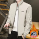 2025年新款 秋冬季 潮流上衣服加绒保暖立领休闲夹克男 外套男士 正品