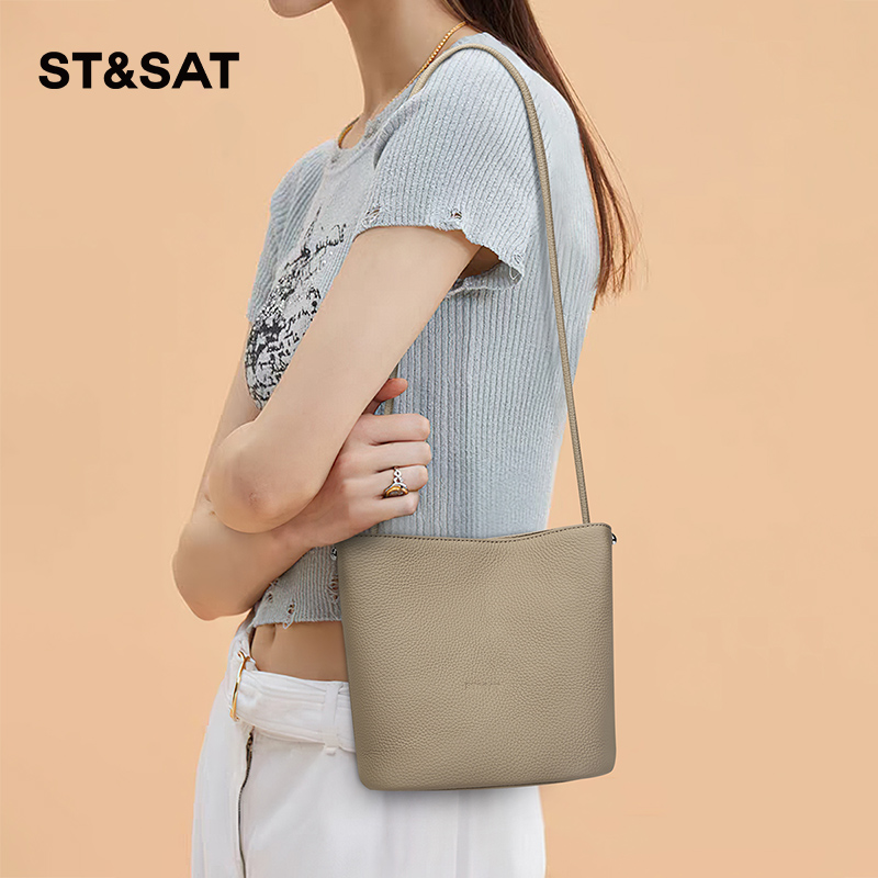 星期六包包女真皮单肩包斜挎包