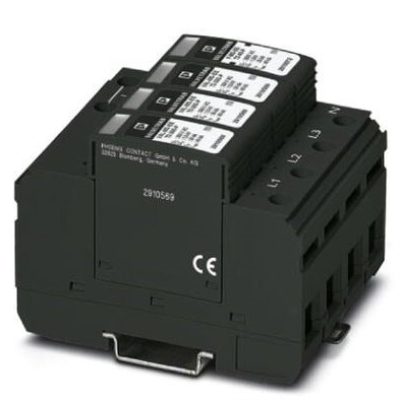 询价包邮菲尼克斯2910558二级防雷器VAL-MS-EE-T2-3+1-385-FM