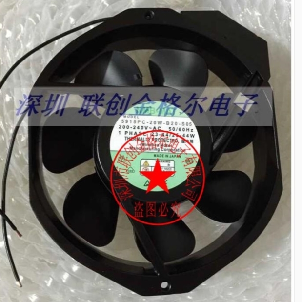 5915PC-20W-B20-S05 200-240V 172*150*38 耐高温风扇