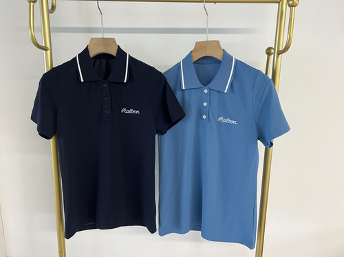 12 Z26 出口韩国 GOLF夏季高尔夫女士短袖翻领polo衫运动吸湿上衣