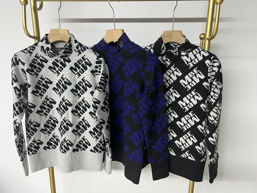 22106 出口日本余高尔夫服装男女双耳春秋磨毛保暖长袖打底卫衣