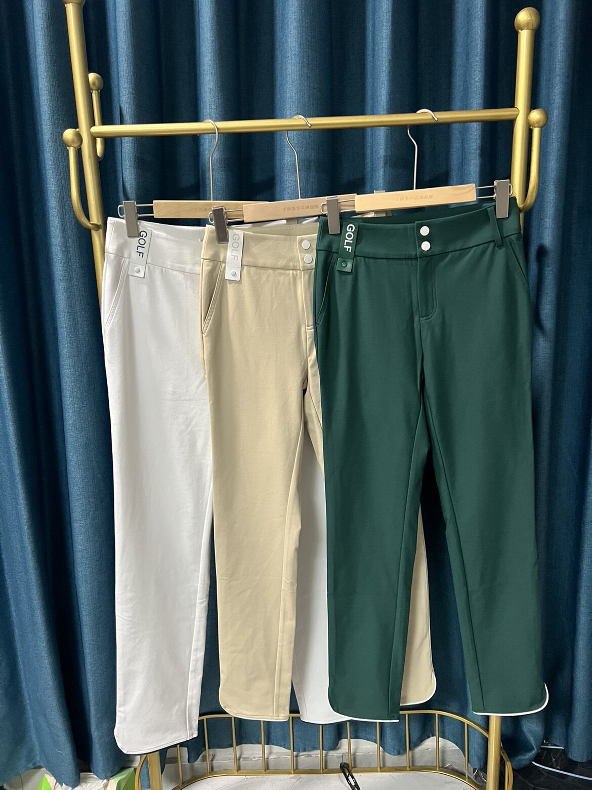 29S011高尔夫服装新款女士秋冬季 GOLF 户外运动女裤弹力显瘦速干