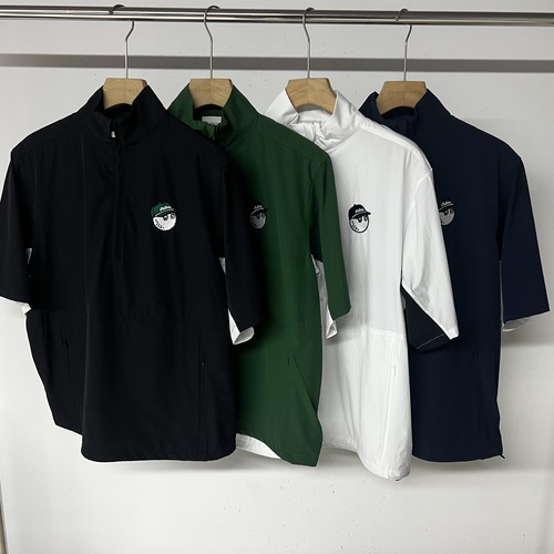 40a07 出口 GOLF 高尔夫短袖衫男轻质舒适款套头薄款防风卫衣欧美
