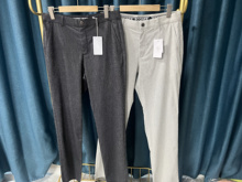 N013 代购 进口博格纳高尔夫男士 科技速干条纹裤 子 夏季 韩国正品