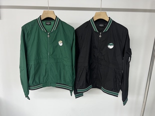 40B09 出口韩国女士高尔夫服装春夏拉链长袖百搭色休闲外套上衣