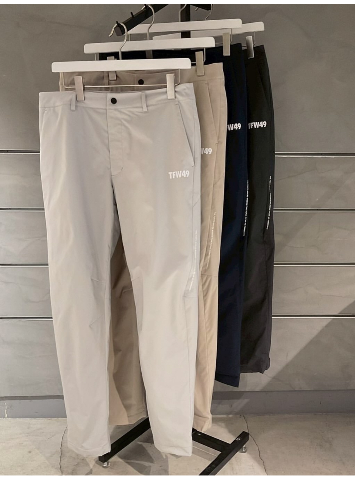 21124 高尔夫服装男士25秋冬新品运动休闲夹棉保暖长裤防泼水