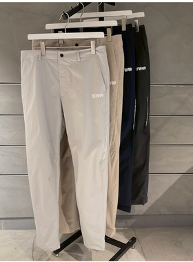 21124 高尔夫服装男士25秋冬新品运动休闲夹棉保暖长裤防泼水