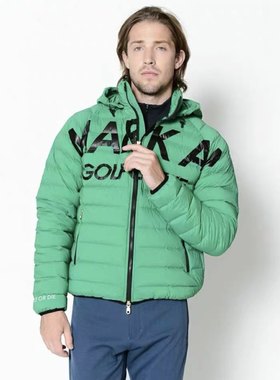 高尔夫球服装冬季男款字母标志logo保暖羽绒外套帽子可收纳  推荐