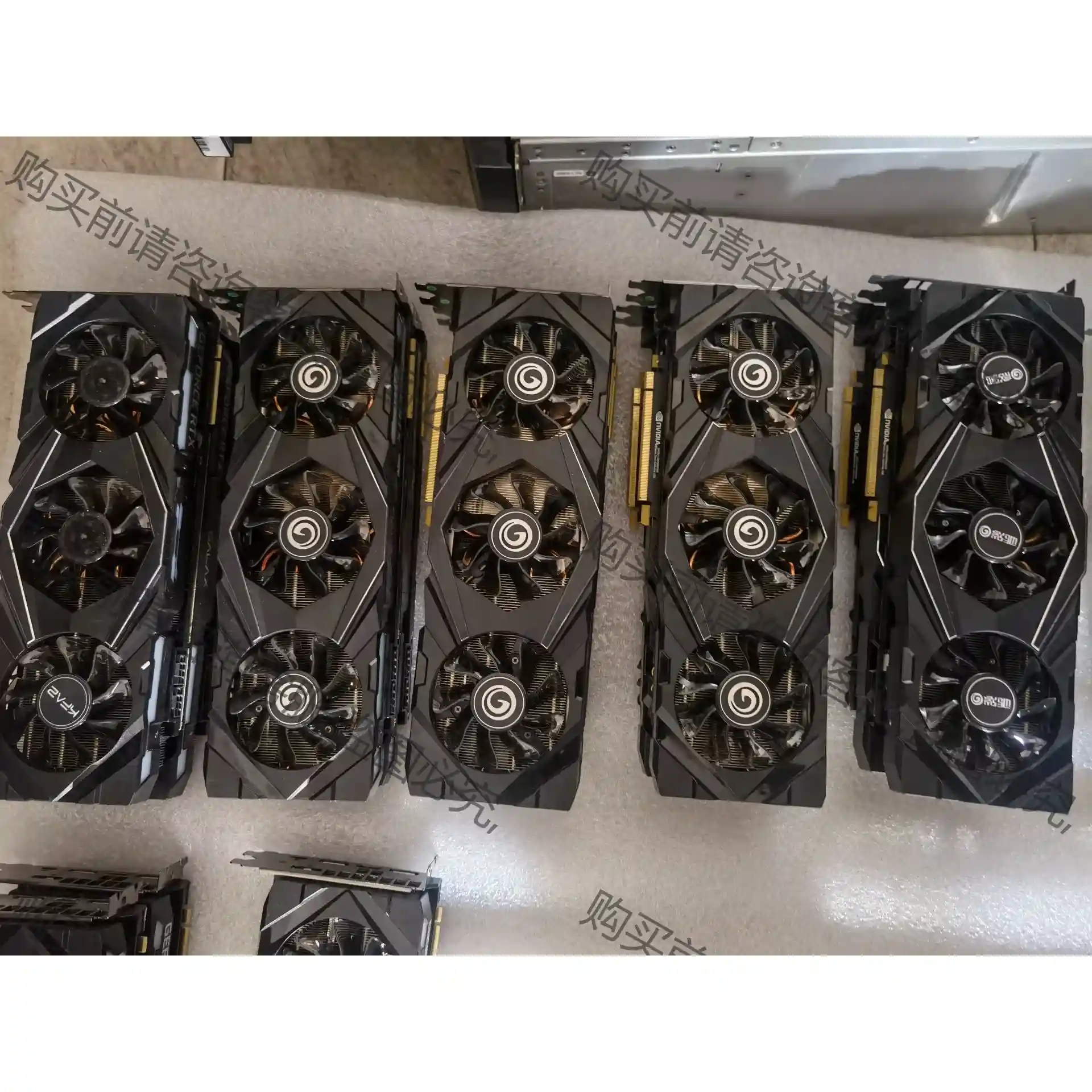 拆机影驰显卡RTX2080Ti /S 现货16张 先议价 拆机货包好