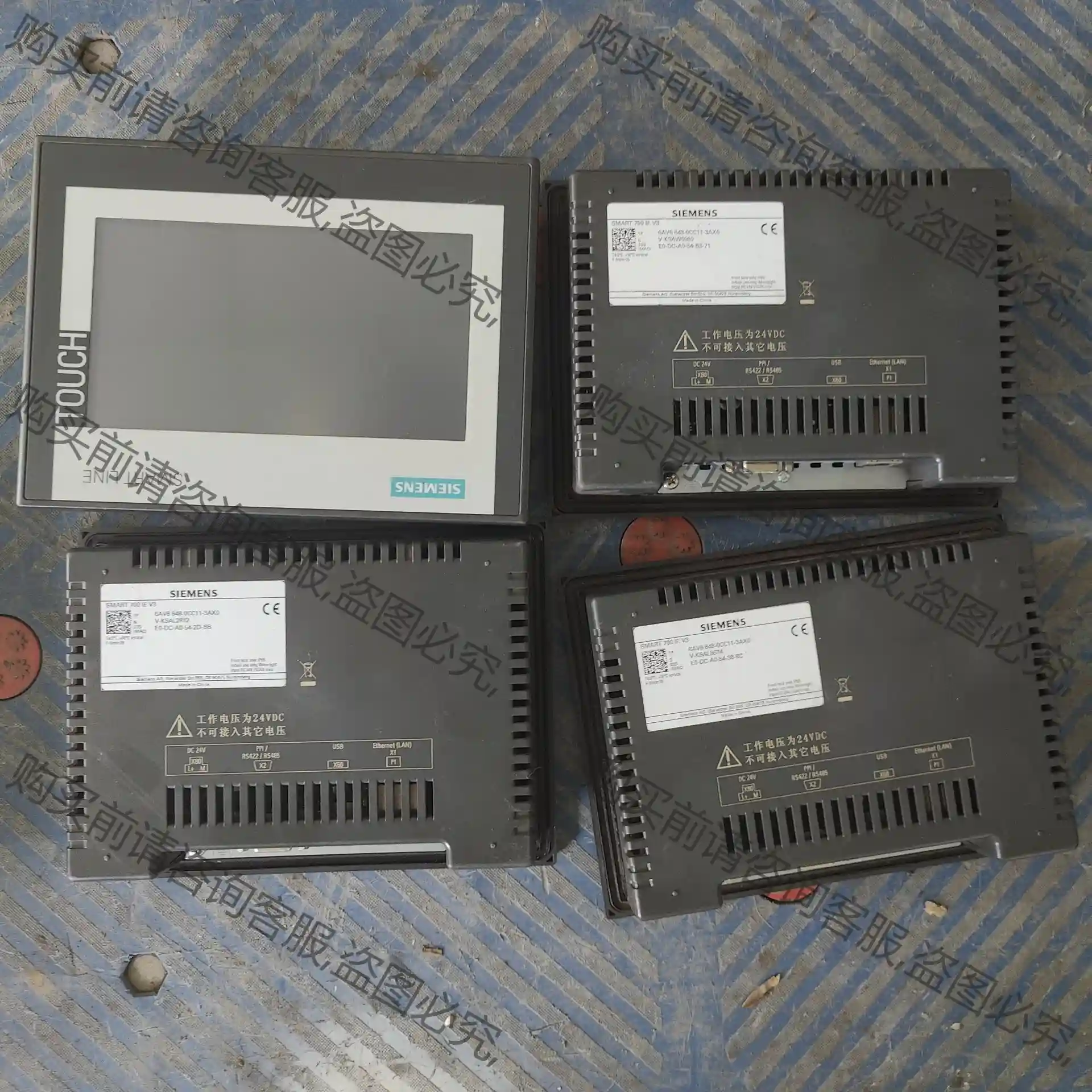 9新西门zi触摸屏 6AV6 648-0CC11-3AX0包好 先议价 拆机货包好