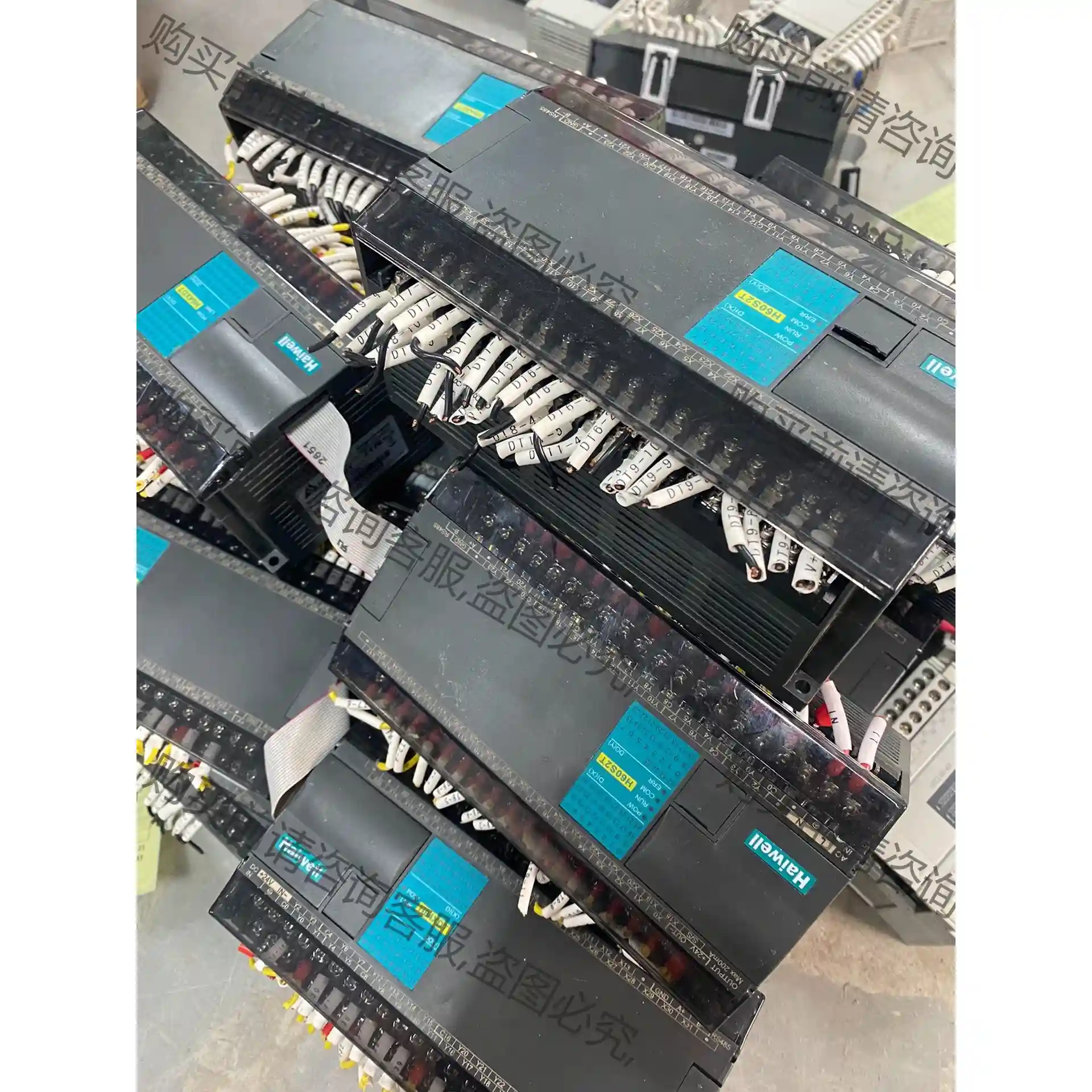 海为PLC扩展 H60S2T 功能包好，成色如图，少量现货， 先议价 拆