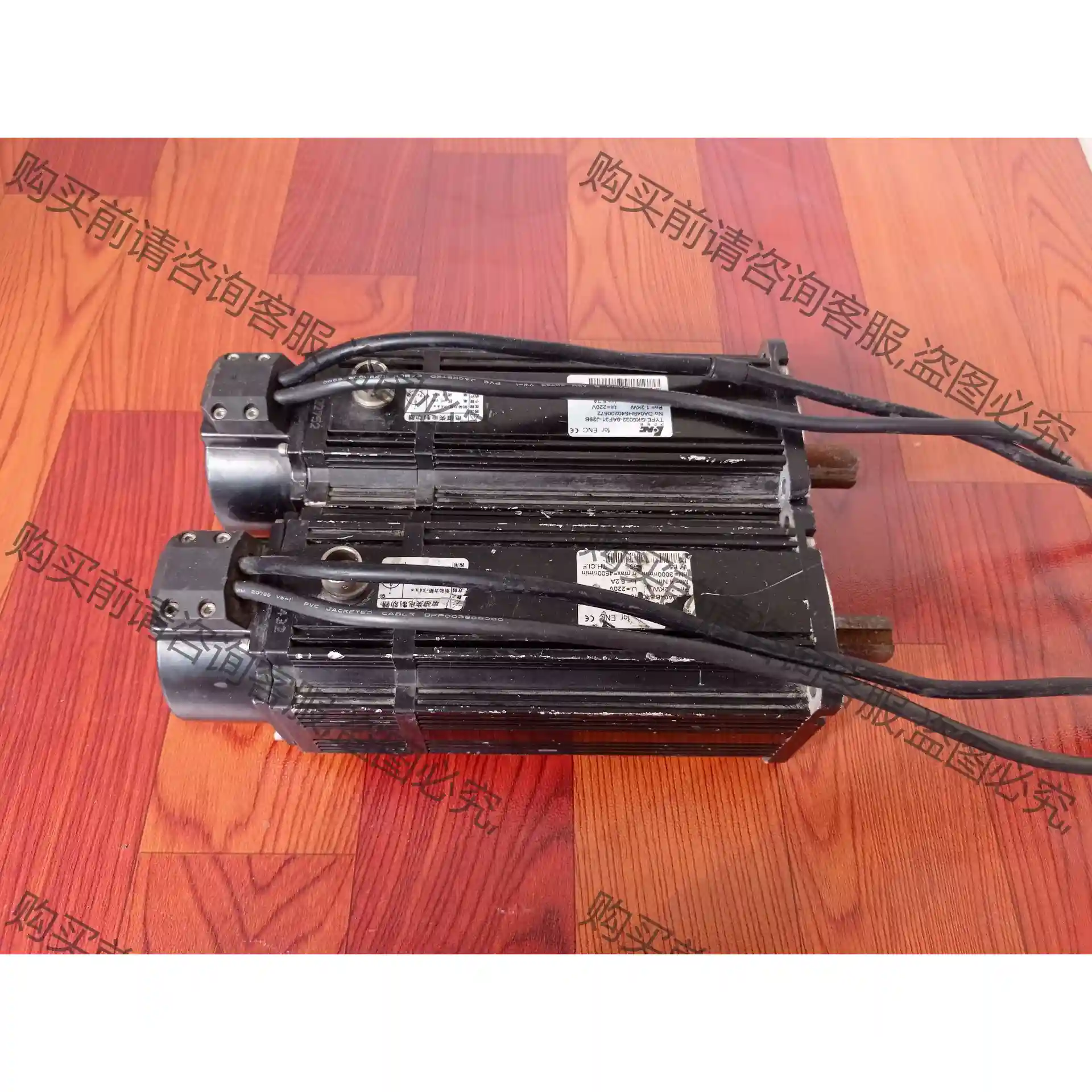 华中数控登奇伺服电机 GK6032-8AF31-J29B 先议价 拆机货包好