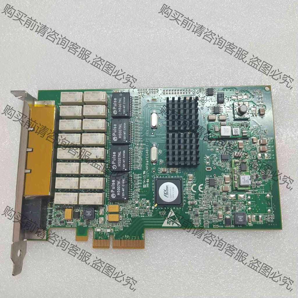 功能正常议价 现货 SILICOM PEG4BPI 4口千兆网卡 PCI-