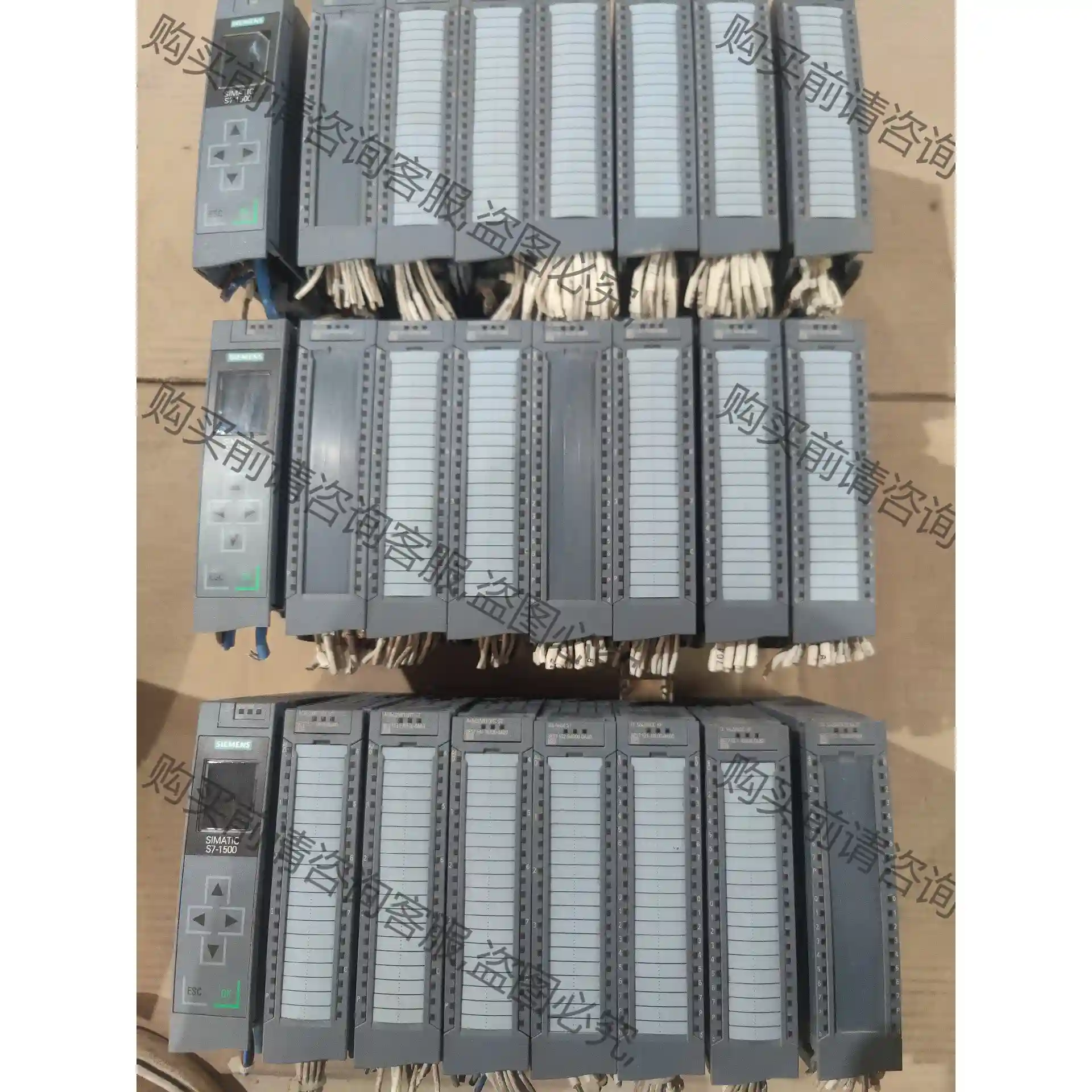 拆机西门ziPLC 1500系列6ES7 513-1AL00- 先议价 拆机货包好