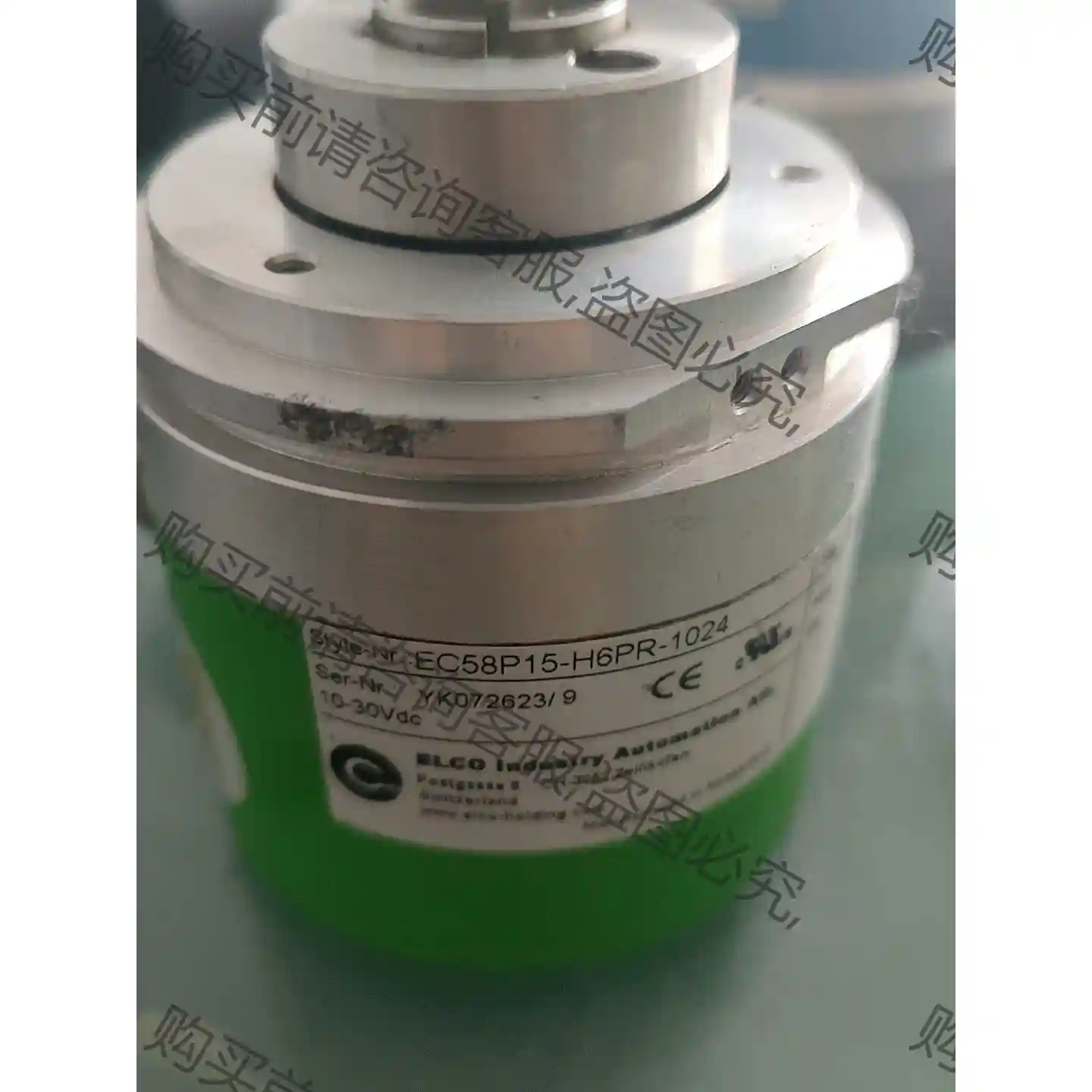 编码器：EC58p15-h6pr-1024，原装拆机成色如图 先议价 拆机货包