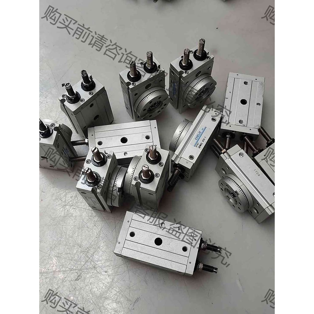 功能正常议价 台湾CHELIC旋转气缸RTB7,有14个单价80元每个，需