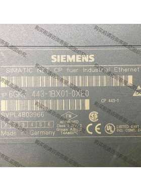 功能正常议价 6GK7 443-1BX01-0XE0西门ziSIMATIC NET CP FUER 模