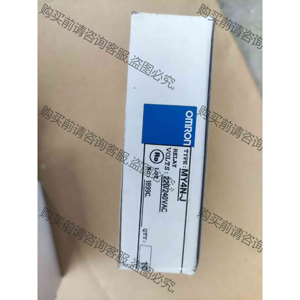 功能正常议价 欧姆long中间继电器DC220V MY4N-J 未拆封