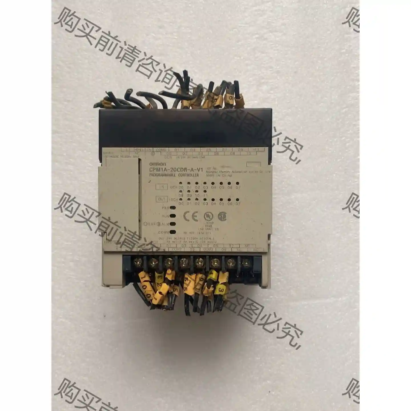 CPM1A-20CDR-A-V1 PLC 拆机 实物拍摄 先议价 拆机货包好