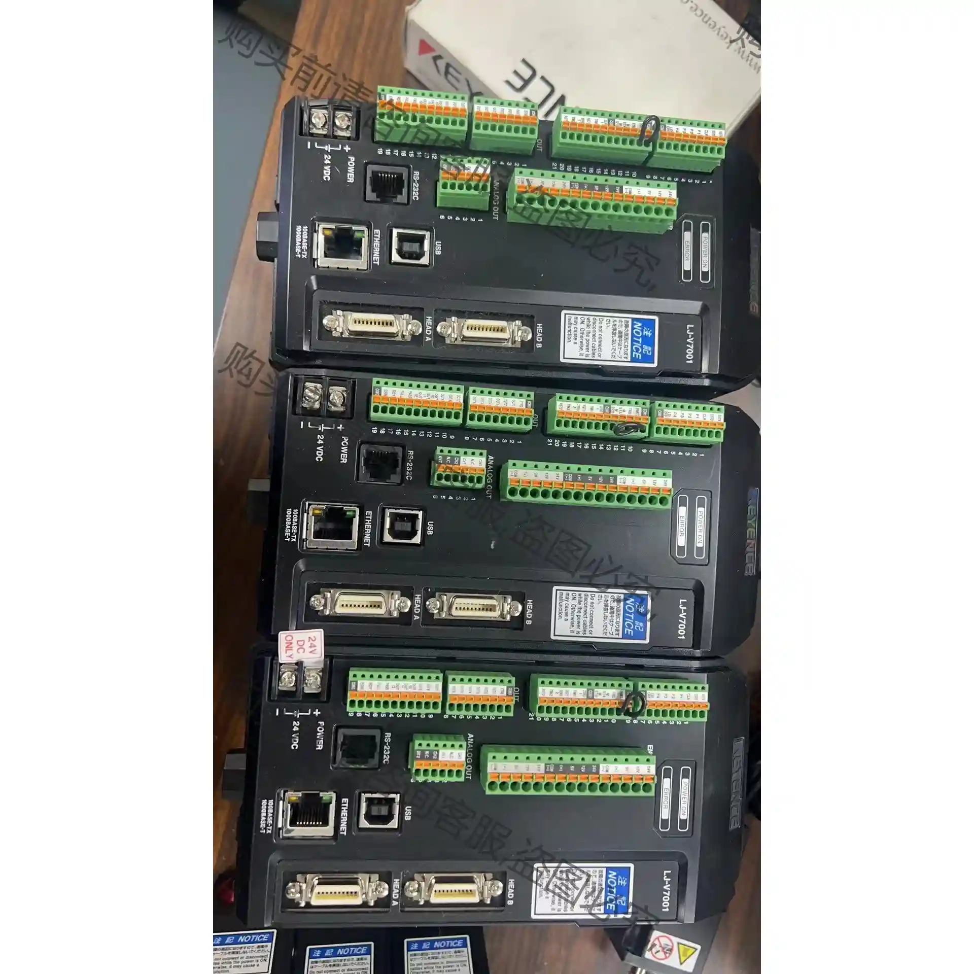KEYENCE LJ-V7001就五新单价3000 LJ- 先议价 拆机货包好