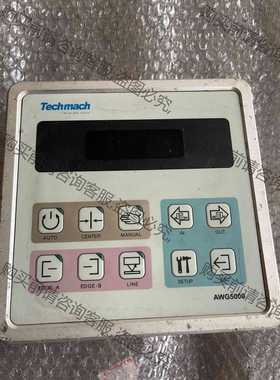 功能正常议价 口钛玛科techmach纠偏器awg5000-b-1t罩机纠