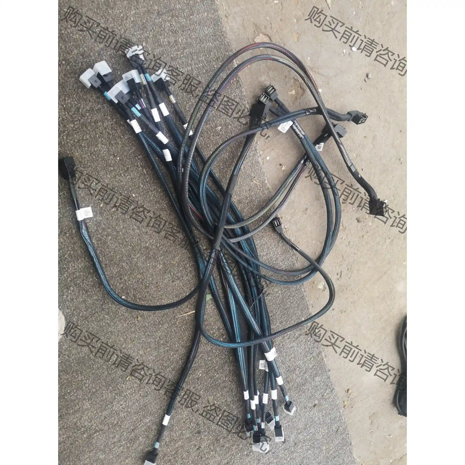 Mini SAS HD SFF-8643（双口连体）阵列卡到 先议价 拆机货包好