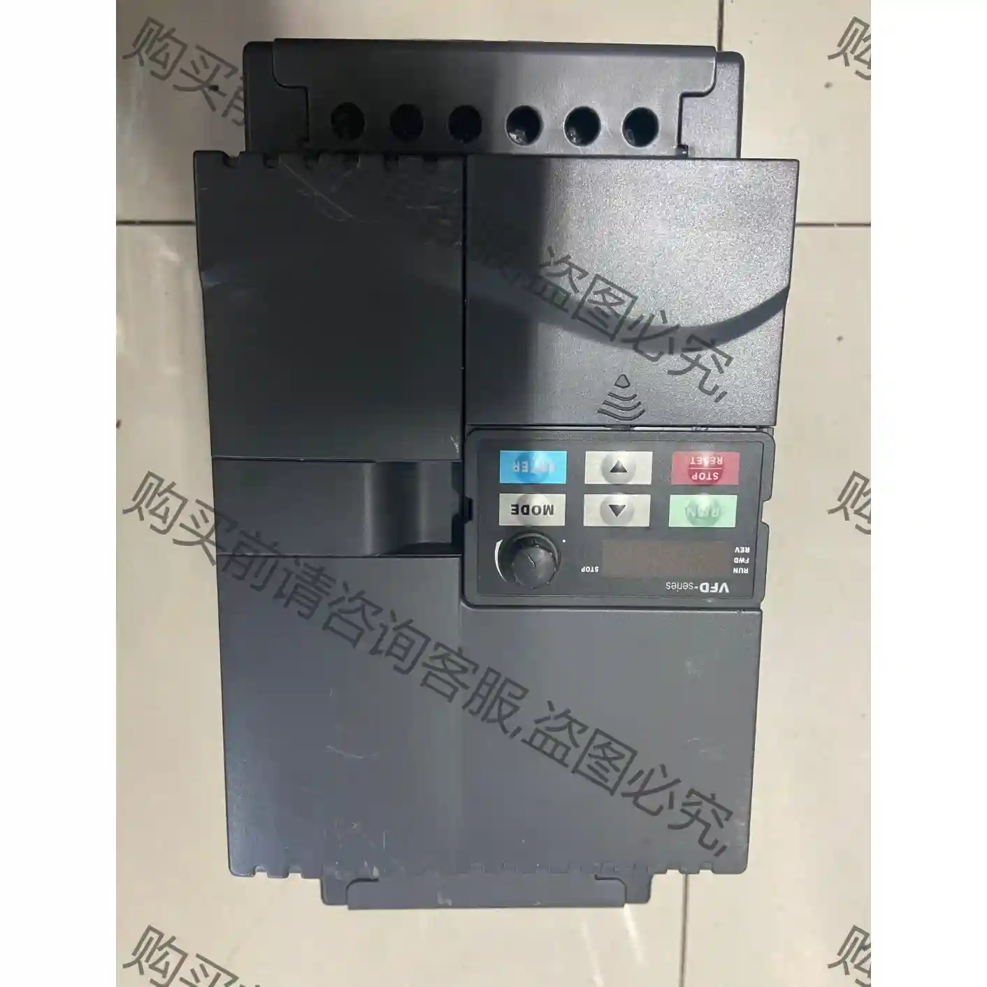 拆机台达变频器E系列VFD075E43A 7. 5千瓦38 先议价 拆机货包好