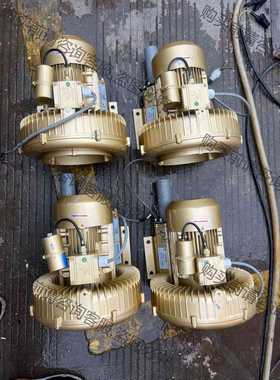 功能正常议价 德国合资GOORUI高瑞1.5kw高压漩涡风机增氧风泵，单