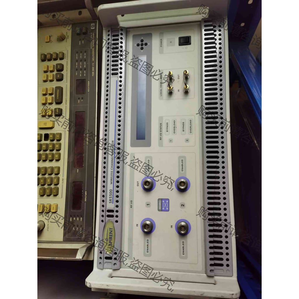 功能正常议价 SPIRENT思博伦SR5500无线信号仿真器 以前可以开机