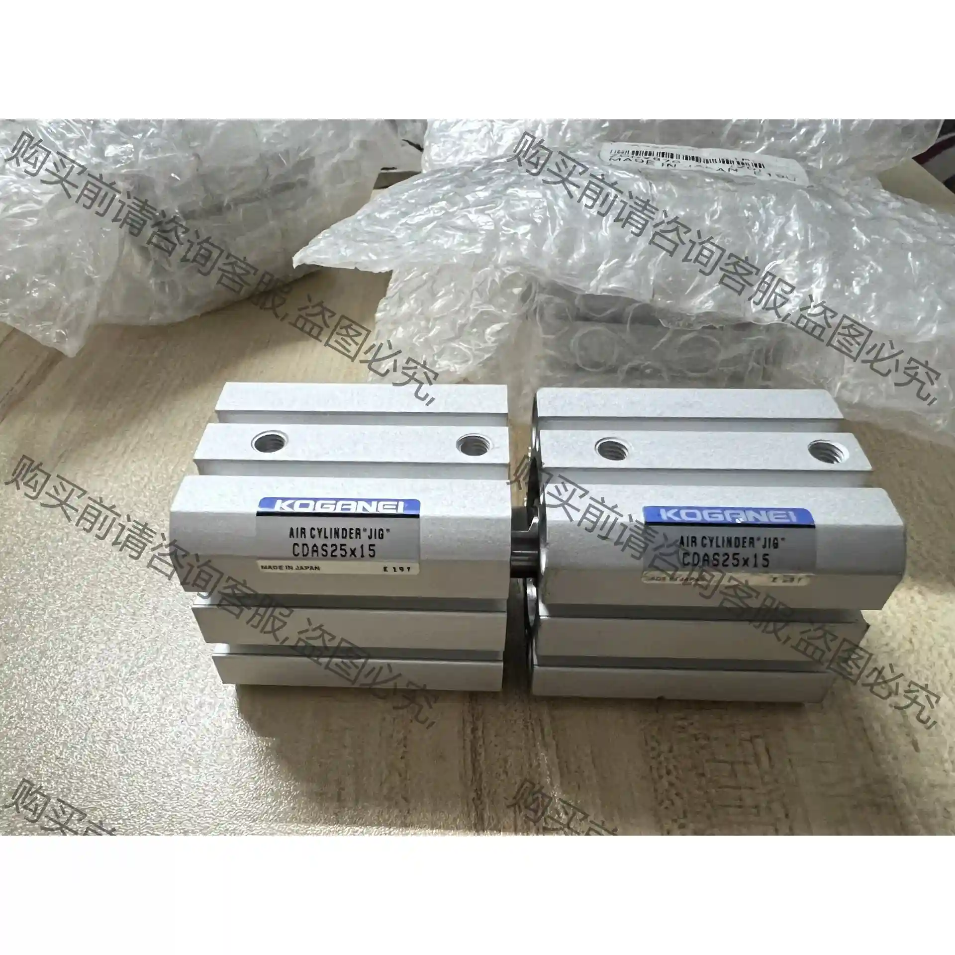小金井气缸CDAS25x15 原装正品 全新库存原气泡袋包 先议价 拆机