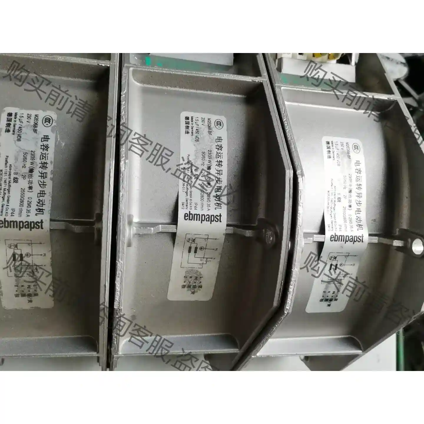 W2E200-H K38-01 ebmpapst风机 现 先议价 拆机货包好