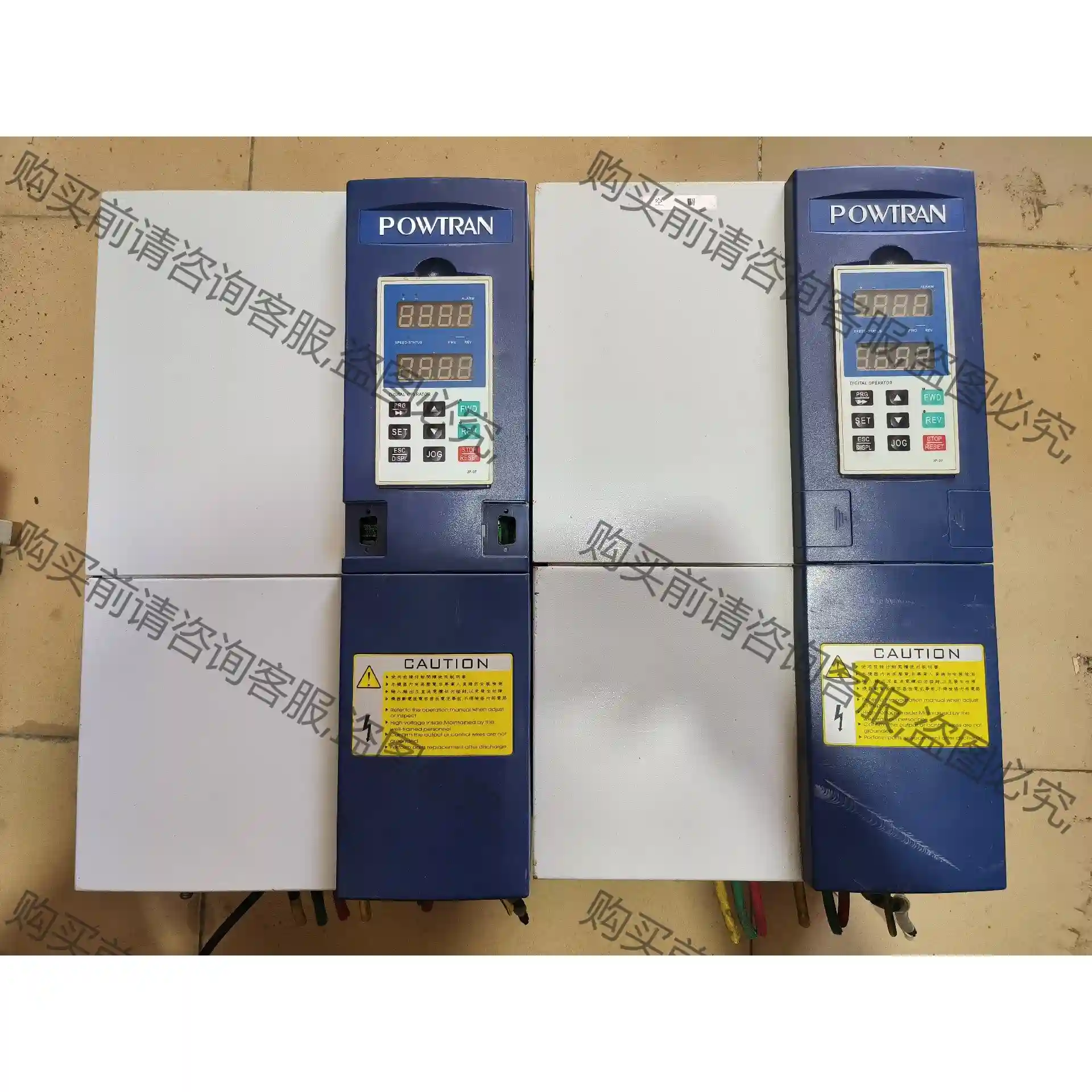 普传变频器PI7000 022F3 22KW 380V 先议价 拆机货包好