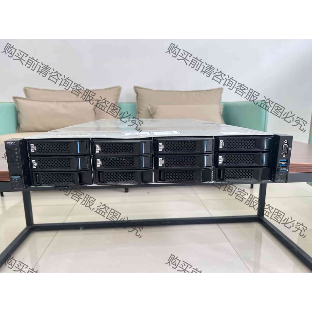 功能正常议价 浪潮5280M5 3.5寸12盘位 支持两颗志强可扩
