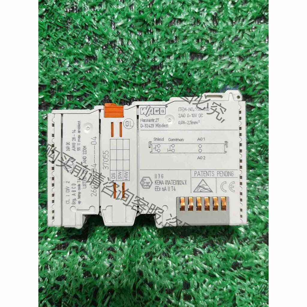 功能正常议价 万可PLC模块，二手拆机型号：750-550