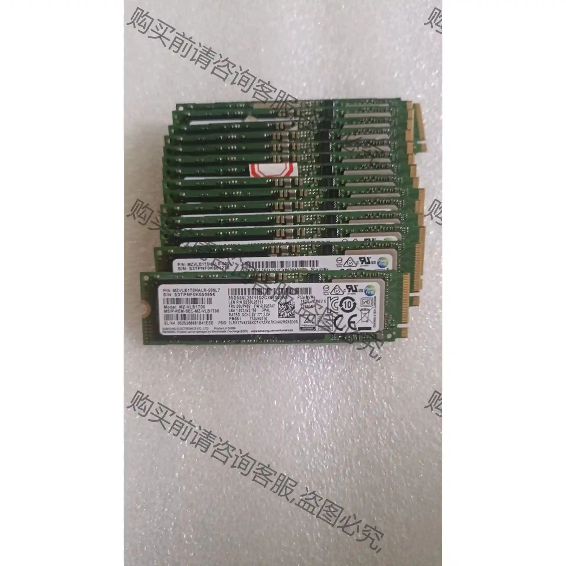PM981三星 pm981 1t 2280 m.2 先议价 拆机货包好