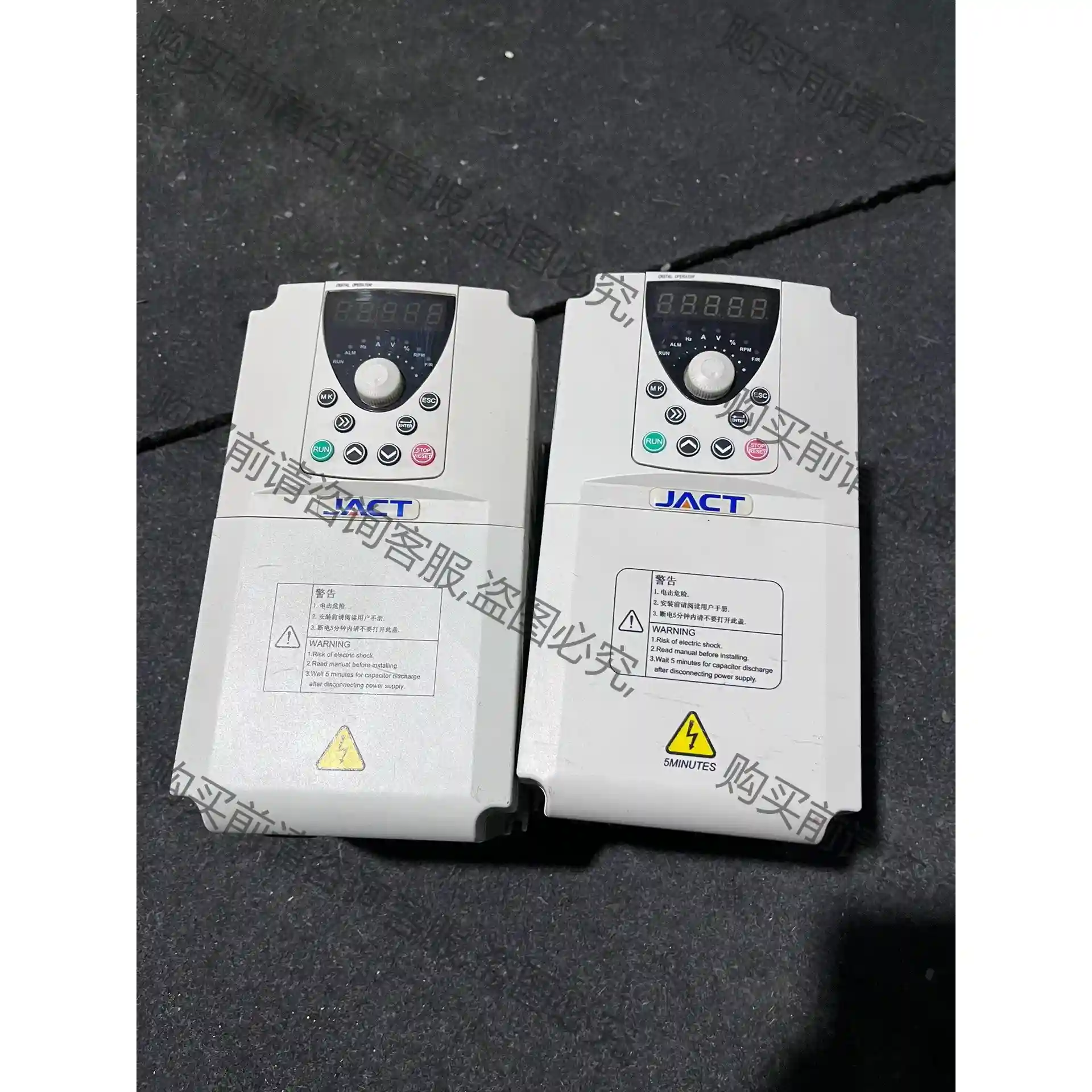 JACT艾克特变频器AT500-T3-4R0G/5R5PB 先议价 拆机货包好
