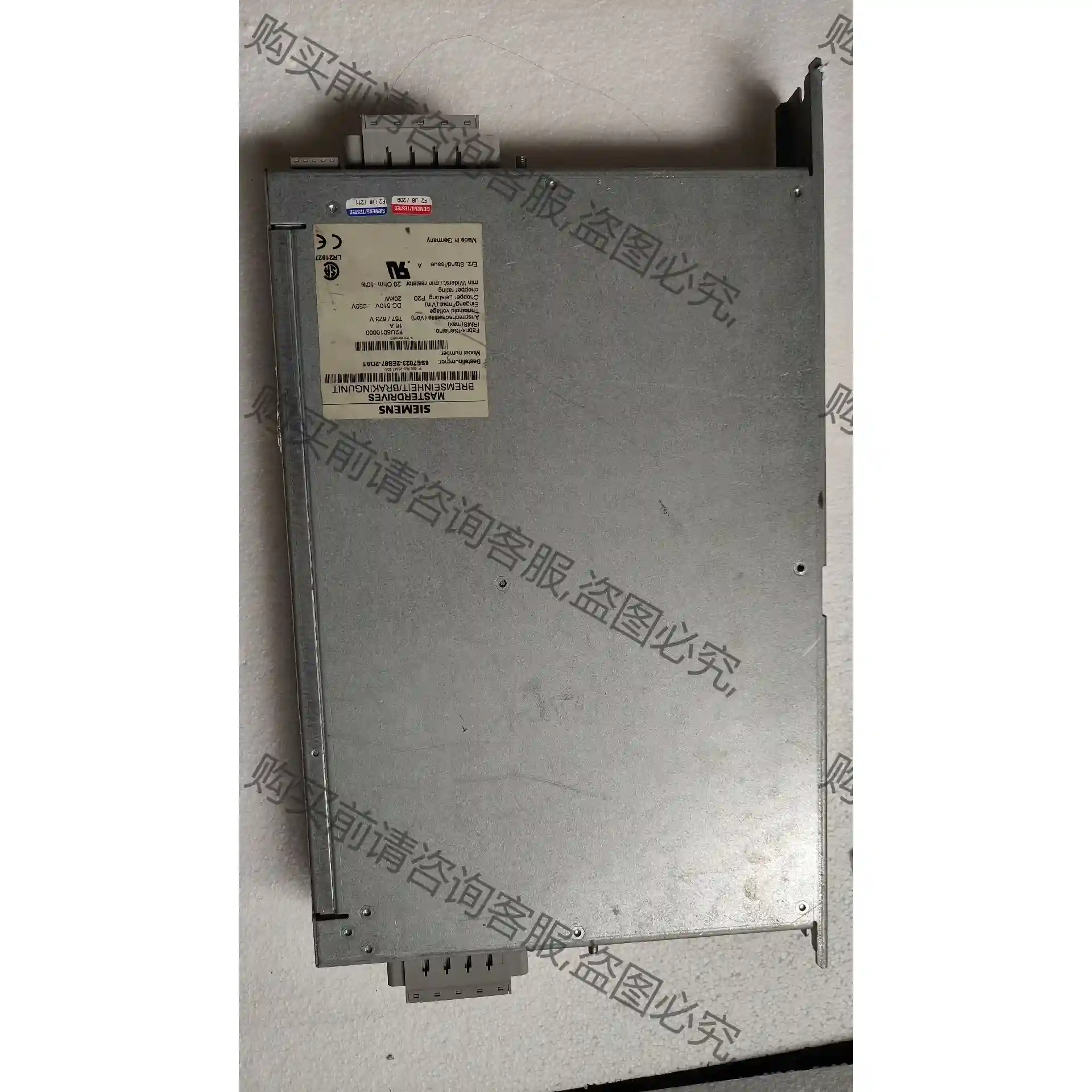 6ES7023-2ES87-2DA1 西门zi制动单元，实物图 先议价 拆机货包好