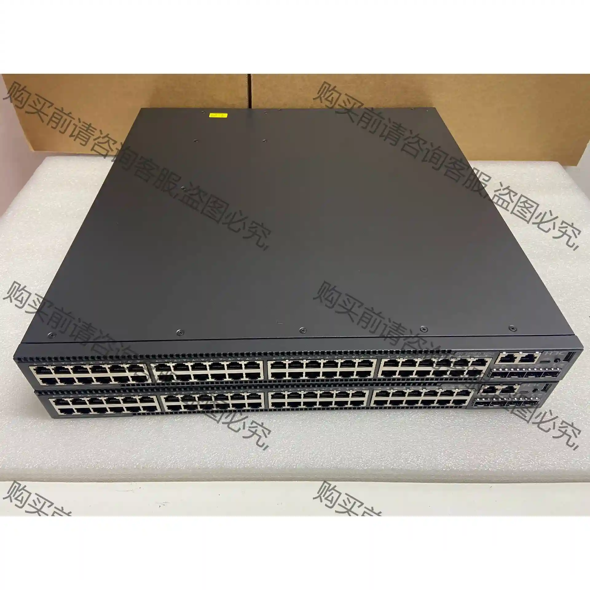 全新H3C S5552P-PWR-EI-D 48个千兆口 先议价 拆机货包好