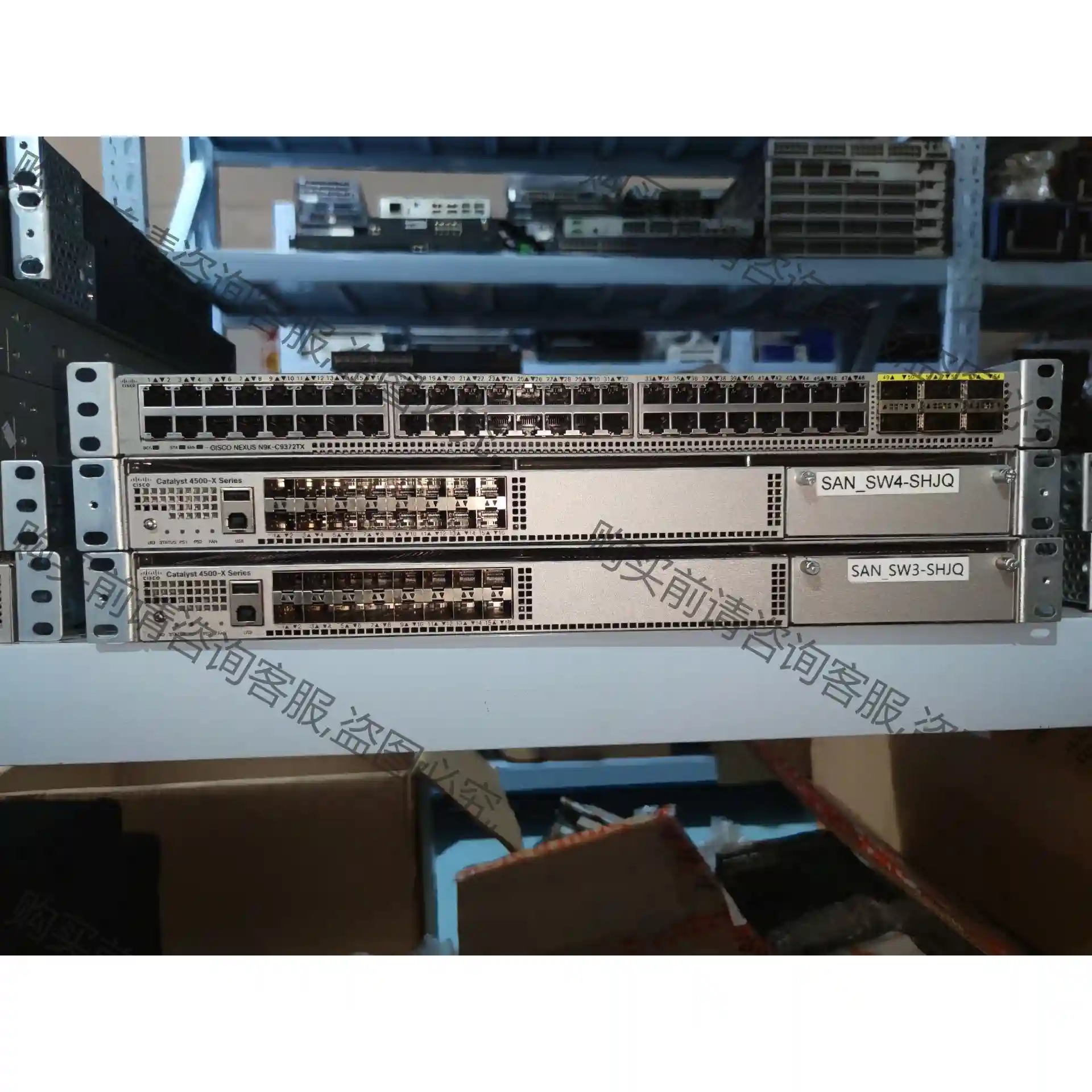 WS-C4500X-16SFP+ 16口10GSFP+万兆交 先议价 拆机货包好