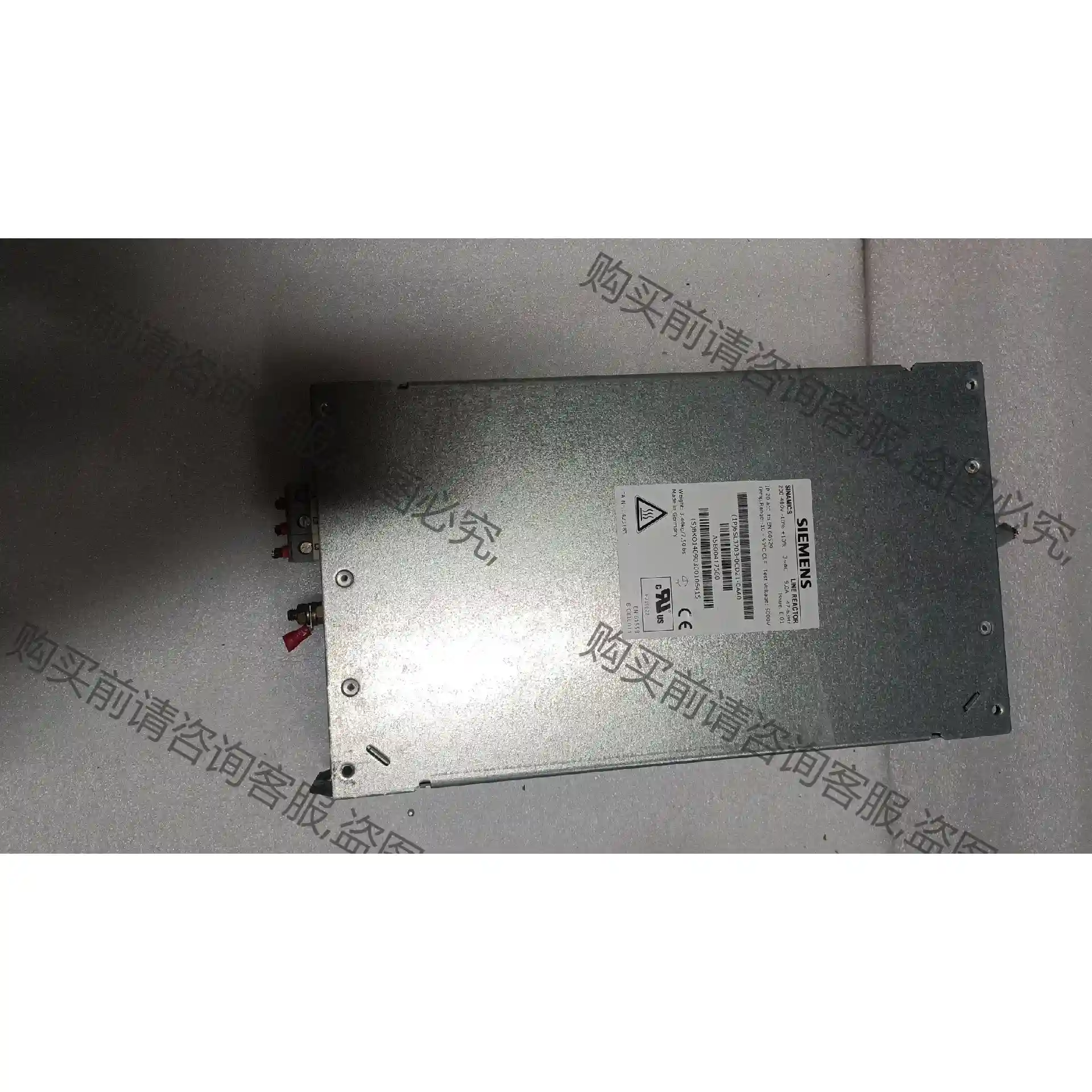 西门zi电抗器6SL3203-0CD21-0AA0，9成新，功 先议价 拆机货包好