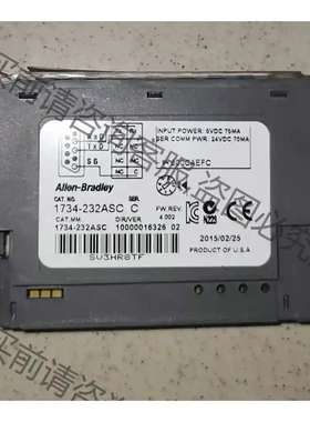 1734-232ASC，二手拆机，功能完好，成色见图，便宜出 先议价 拆