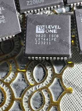 功能正常议价 LXT441PE旧货扳板 PLCC44