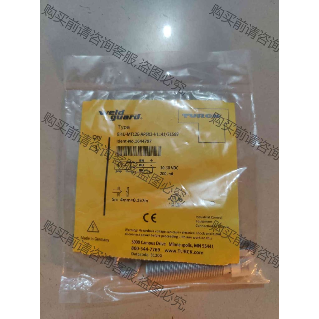 功能正常议价 图尔克 全新原装 Bi4U-MT12E-AP6X2-H114