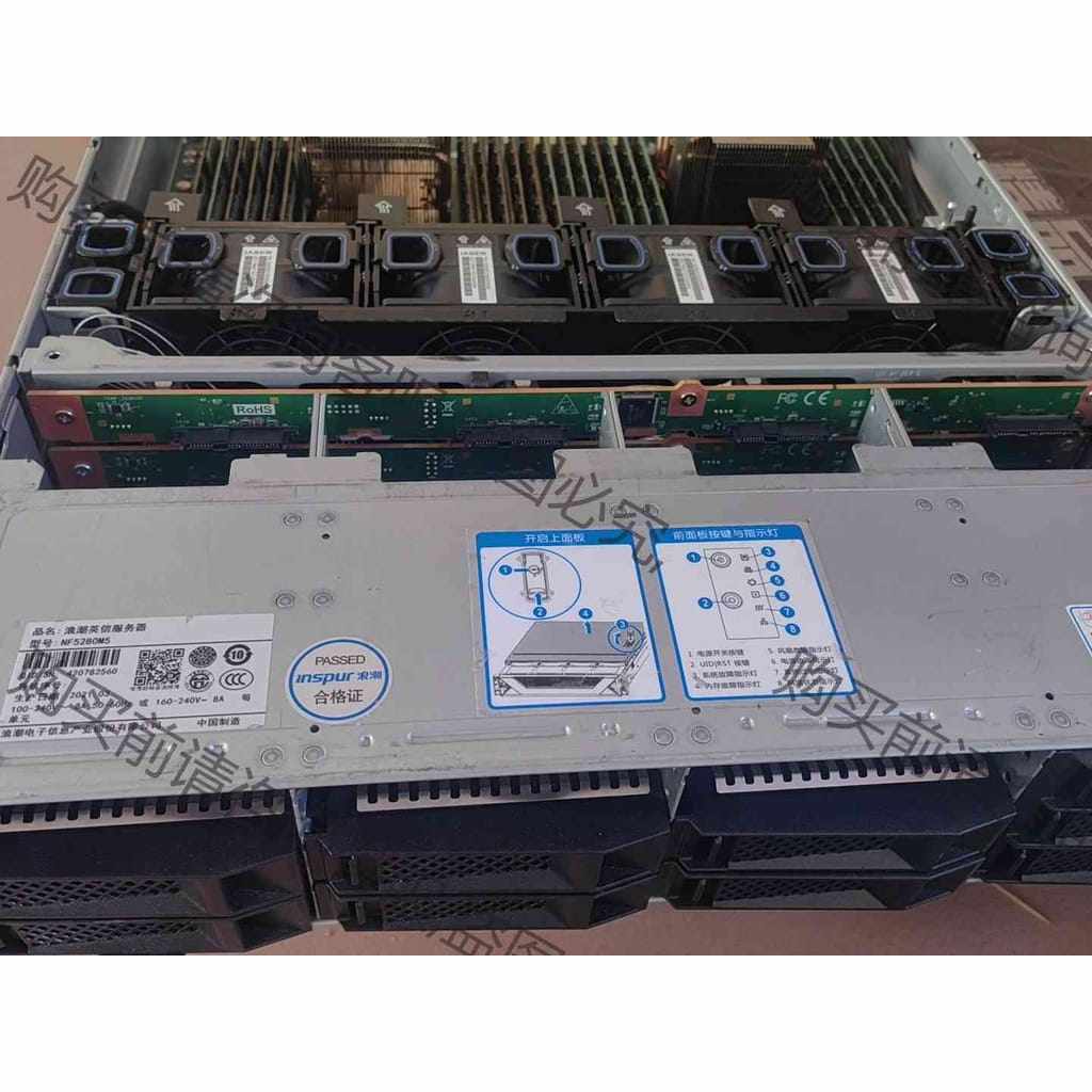 功能正常议价 浪潮5280m5平台双电网卡扩展还在保修