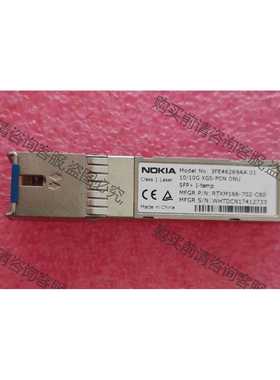 功能正常议价 诺基亚MFGR P/N：RTXM166-702-C60光模