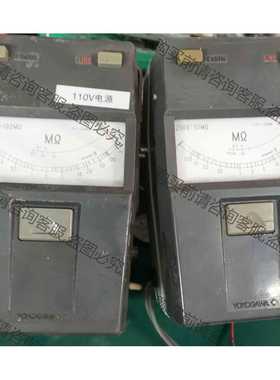 功能正常议价 横河321323，321322老 兆欧表500V，1000兆